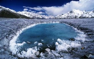 Биафо — один из крупнейших ледников, рас