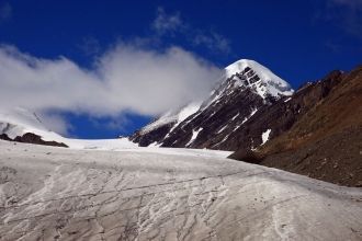 В горноледниковом бассейне Актру находят