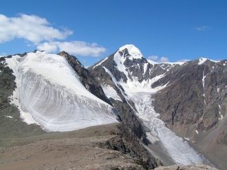 Наиболее низкий из них — ледник Малый Ак