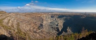 Гора Благодать расположена на восточном 