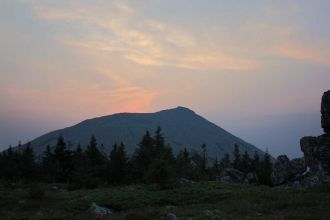 Рассвет на Зигальге. Малый Шелом