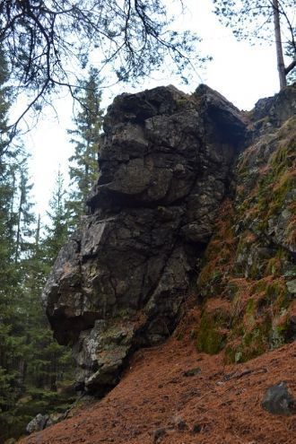 Первобытные люди на этой территории прои