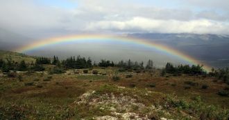 У вершины суровый уральский характер, ви