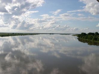 Река Конго изливает так много воды в оке