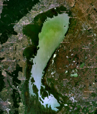 Озеро Нойзидлер-Зе — крупнейшее в Центра