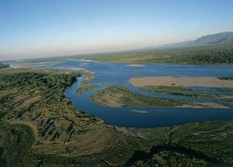 Замбези – одна из четырех величайших рек