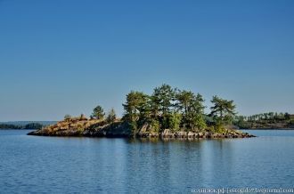 На Онежском озере насчитывается 1369 ост