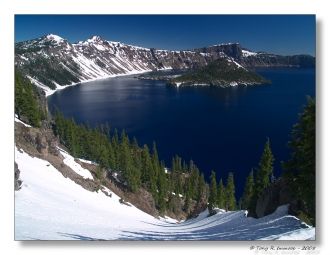 Озеро Крейтер очень редко замерзает из-з