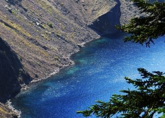 Кальдера начала формироваться очень давн