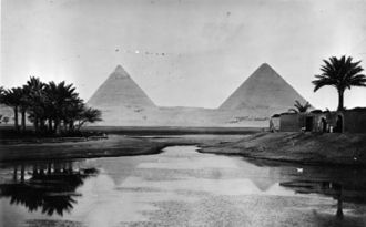 Река Нил. Фото 1900 года.
