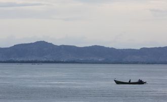 Река Иравади. Общий вид.