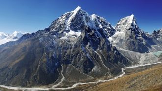 Большей частью Гималаи расположены на те