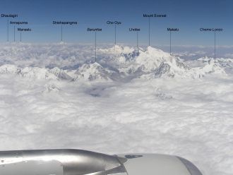 В Гималаях находятся 10 из 14 высочайших