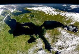 Течения Балтийского моря образуют кругов