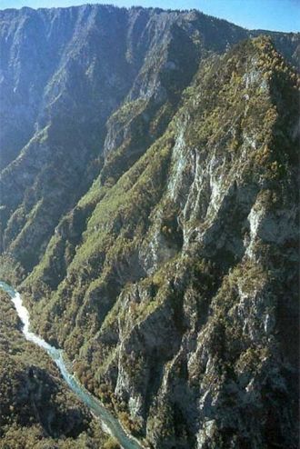 Сейчас каньон Тара (Черногория) включен 