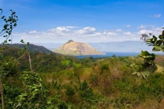 Сильнейшее извержение зафиксировано здес