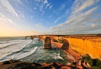 Здесь морская поверхность редко бывает с