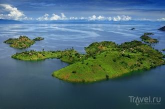 Озеро Киву  одно из Великих Африканских 