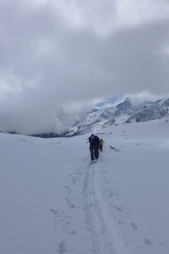 Скитур восхождение на пик Лайла 4000м, С