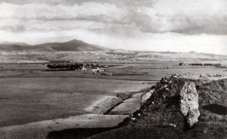 Пейзаж в окрестностях Рима. На горизонте