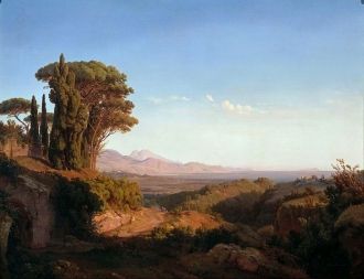 Альбанские горы, 1812 год.