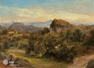 Вулкан состоит из двух пиков – 950-метро