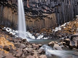 Название водопада переводится с исландск
