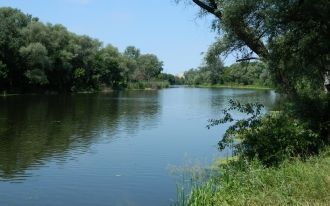 В районе столицы Донбасса и дальше, в Ро