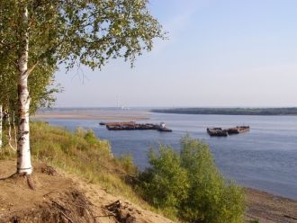 Уклон реки Печора на отрезке деревня Якш