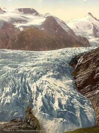 Ледник Пастерце в 1900 году
