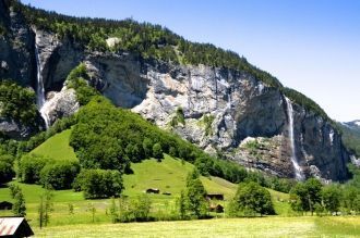 Водопад Штауббах – гордость каскадов дол