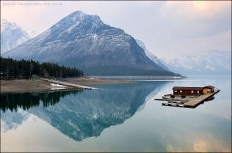 Глубина озера Минневанка составляет до 1