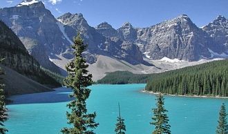 Озеро Малайн расположено в Канаде регион