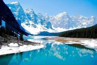 Озеро Малайн является одним из живописны