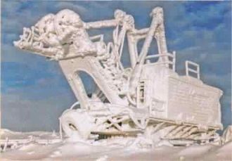 Плато Расвумчорр до начала горных работ.