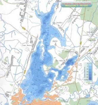 Озеро Лепельское находится в Лепельском 