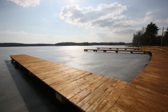 Озеро Плисса расположено недалеко от одн