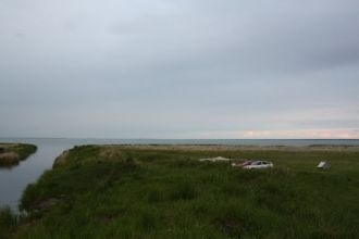 Озеро замерзает в конце октября – первой