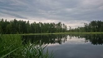 В озере обитают щука, ленок, таймень, ха