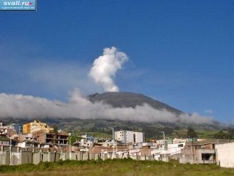 Галерас – самый активный вулкан Колумбии