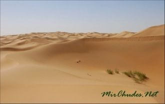 Пустыня Ордос, которая представляет собо