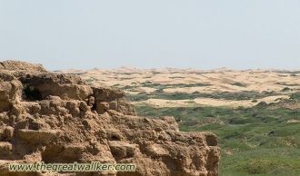 На территории пустыни присутствуют и озе