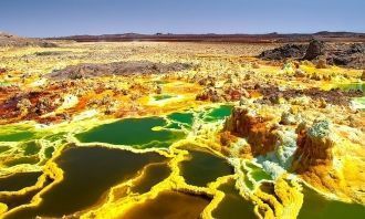 Пустыня Данакиль (Эфиопия) и озеро Ассал
