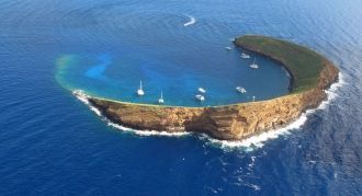 Молокини – остров вулканического происхо