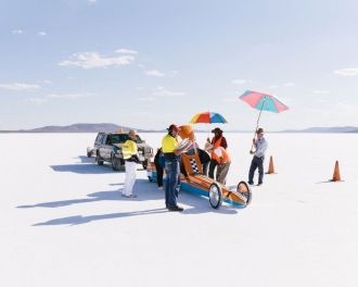 Экстремальные автомобильные гонки на озе