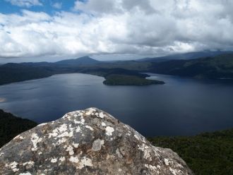 Озеро Хауроко расположено над уровнем мо