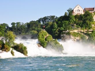 Рейнский водопад (Rheinfall) — водопад н