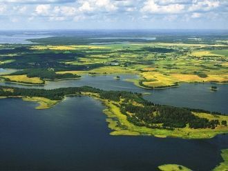 Озеро Снуды входит в десятку озер Белару