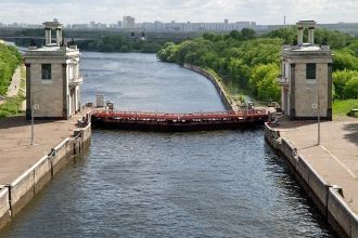 После строительства Канала имени Москвы 