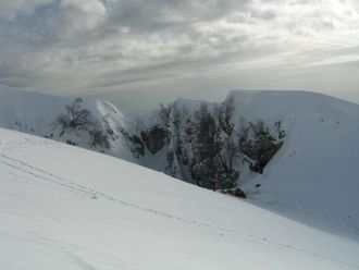 Снежная пещера – третья по глубине среди